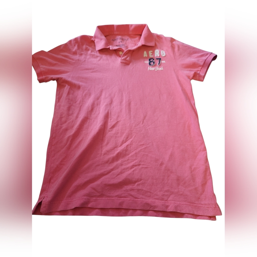 vintage y2k aeropostale Mens Polo Tee Size XL